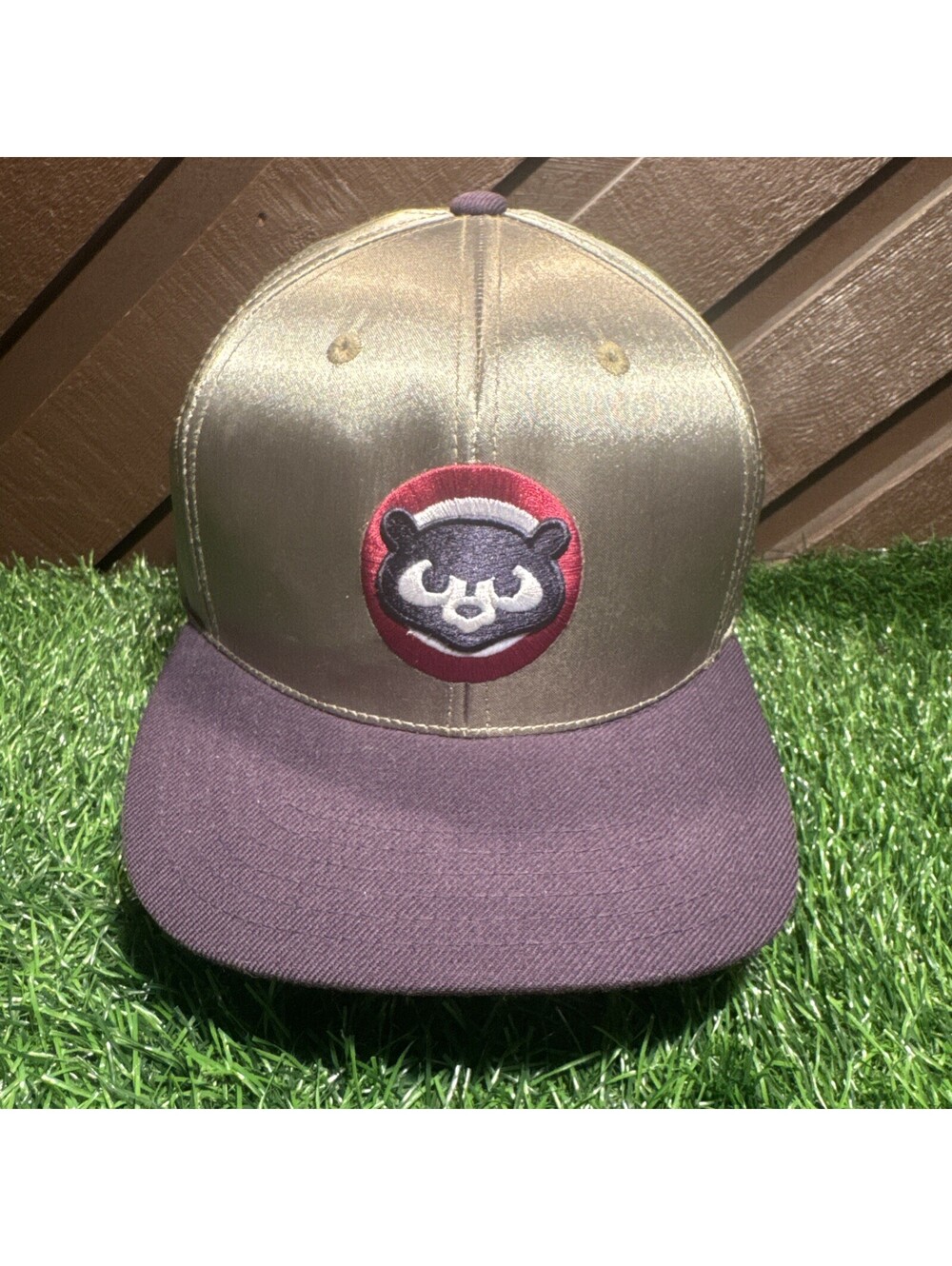 Chicago Cubs Hat Adult Snapback Green American Needle Cooperstown Collection Cap